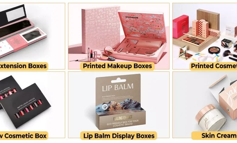 custom cosmetic box packaging