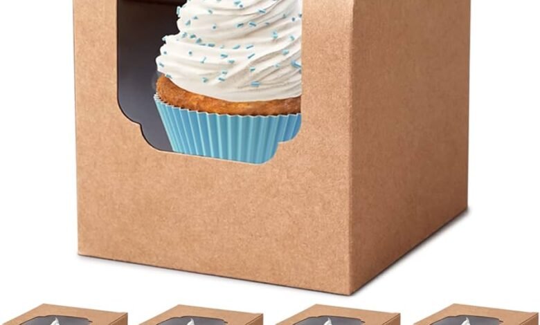 cupcake packaging boxes wholesale
