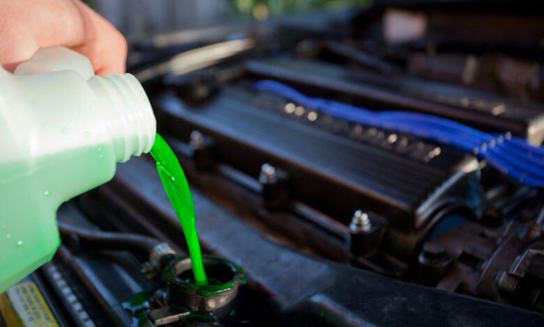 Coolant or car radiator fluids