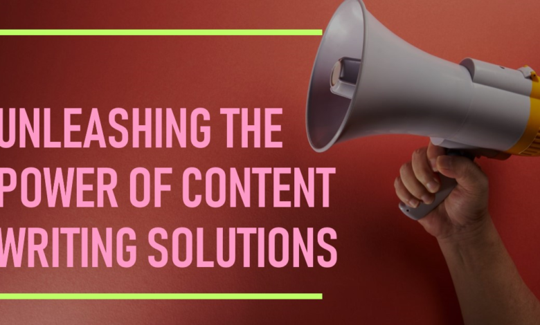 Content Writing Solutions in India