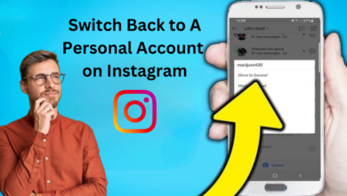 Switch Back to A Personal Account on Instagram