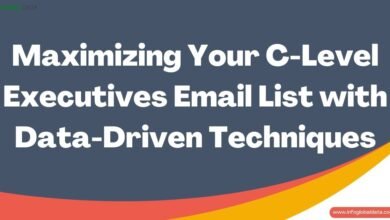 Maximizing Your C-Level Executives Email List with Data-Driven Techniques