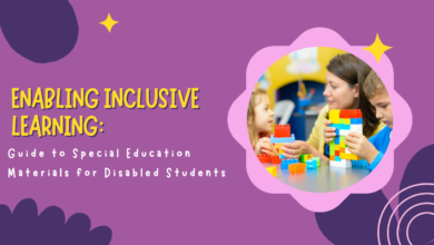 Special Education Materials for Disabled Students