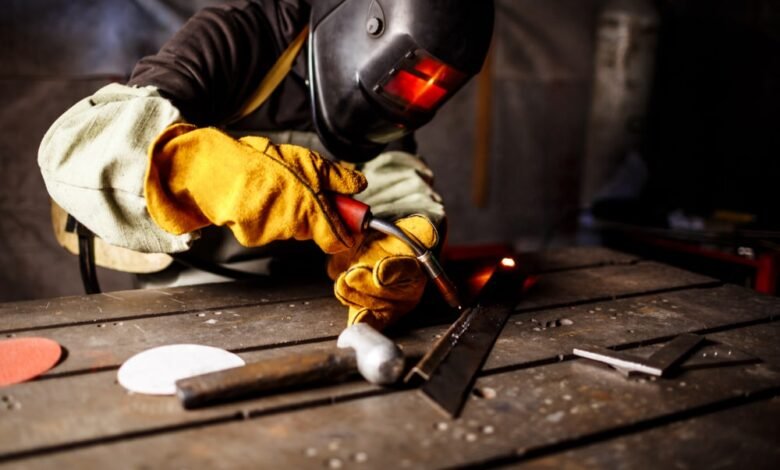 Stick welding