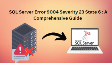 SQL Server error 9004 severity 23 state 6
