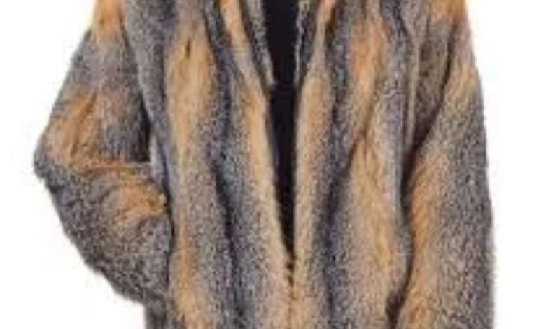 fur coat mens