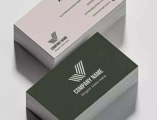 Visiting card printing