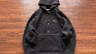 Black Essentials Hoodie