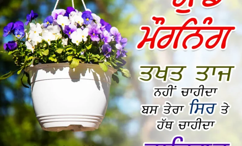 Good Morning Punjabi Images and Wishes