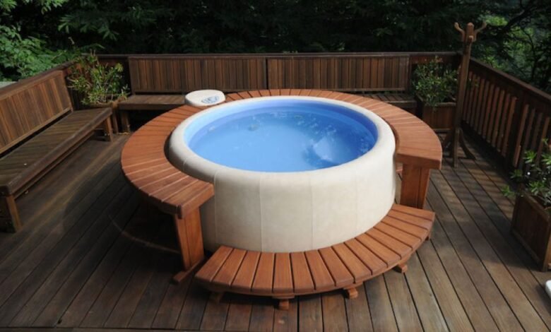 Wooden Hot Tub