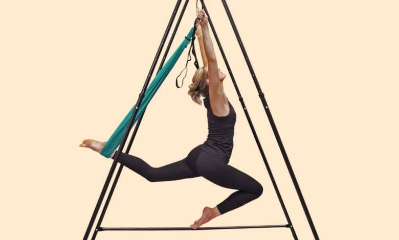 aerial yoga stand