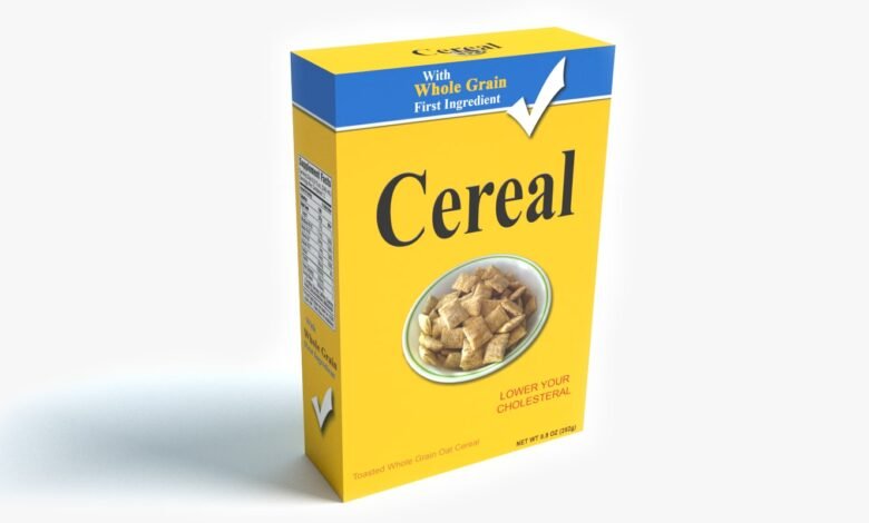 Custom Cereal Boxes