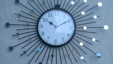 mirror clock