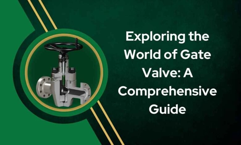 Exploring the World of Gate Valve: A Comprehensive Guide