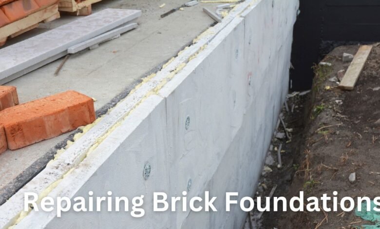 Repairing Brick Foundations