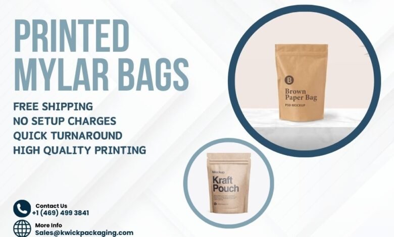 Printed Mylar bags