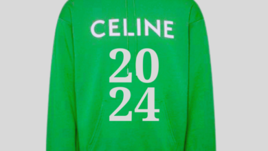 CELINE HOODIE GREEN