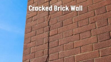 Cracked Brick Wall