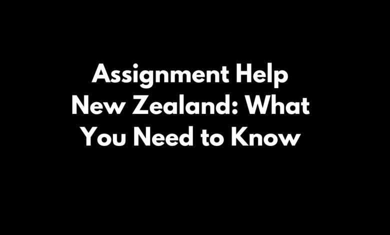 assignment help New Zealand