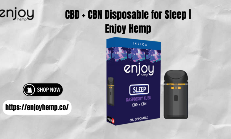 CBD + CBN Disposable for Sleep