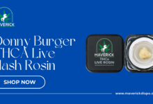 Donny Burger THCA Live Hash Rosin