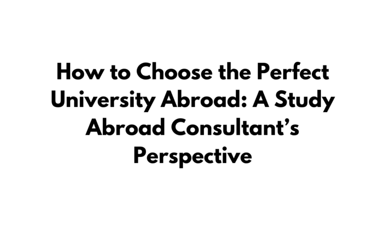 Study Abroad Consultants