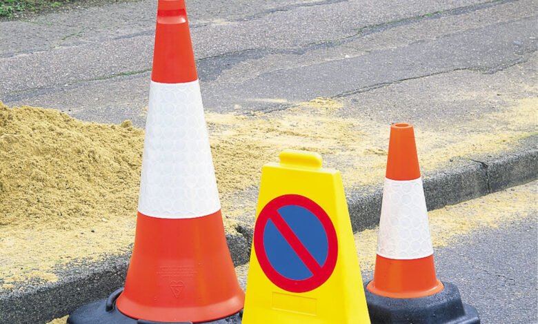 No parking cone hire Exeter