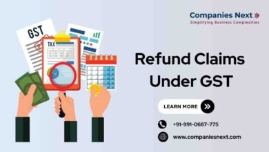 GST Refund Claims in India