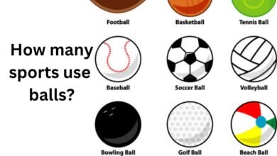 How many sports use balls? Many sports, like football, cricket, and volleyball.