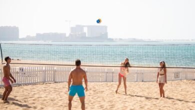 beach volleyball clubs in Dubai