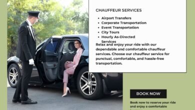 Chauffeur Services social post