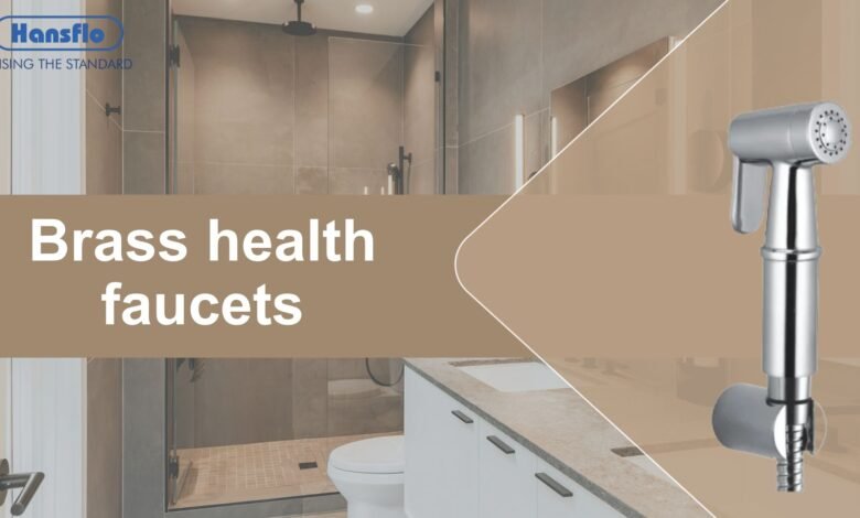 Brass health faucets