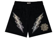 EE Basic Lightning Bolt Cyber Monday Short Black White