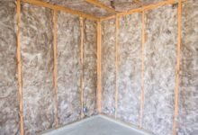 Fiberglass batt insulation