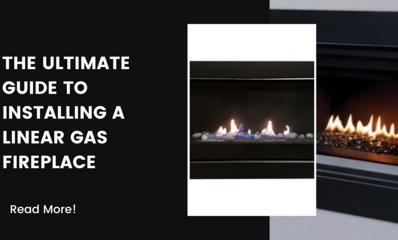 linear gas fireplace