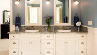 double sink bathroom vanity in Indianapolis