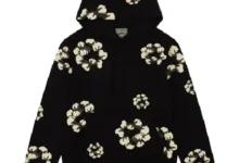 Cactus-Tears-Wreath-Hoodie-Black