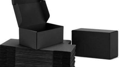 Black Mailer Boxes Custom Designed Wholesale Shipping Boxes