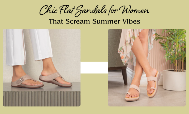 Flat Sandals for Women