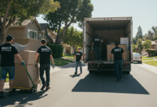 Professional Moving labor services in East Lake CA